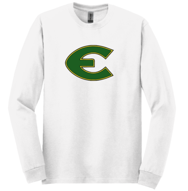 EHS "E" Letter  Long Sleeve T-shirt (Softball)