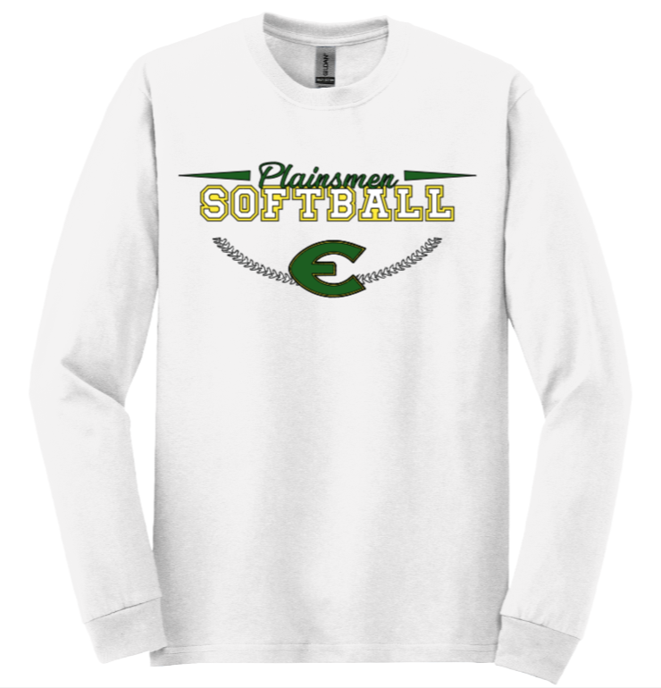 EHS Softball Stitches Long Sleeve T-shirt