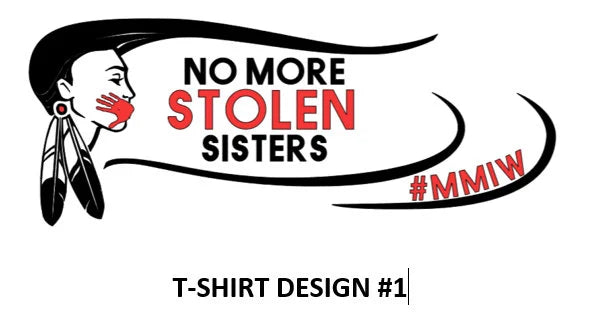 MMIW Awareness Indigenous Woman T-shirt-MULTIPLE DESIGN OPTIONS