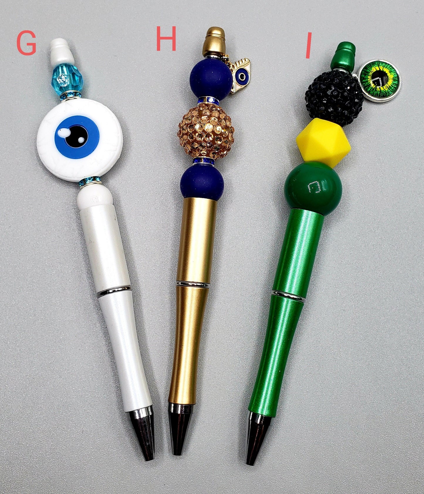 Halloween Beaded Ball Point Pens-MULTIPLE DESIGN OPTIONS