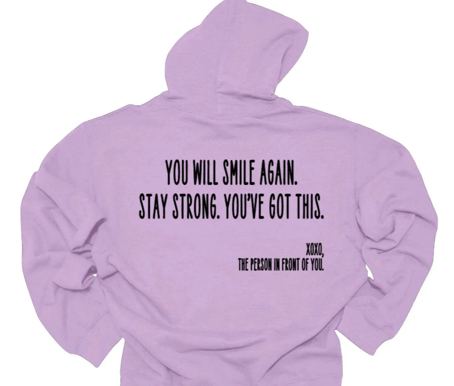 XOXO Collection Hoodie *EXCLUSIVE* | "You Will Smile Again." | Multiple Color Options